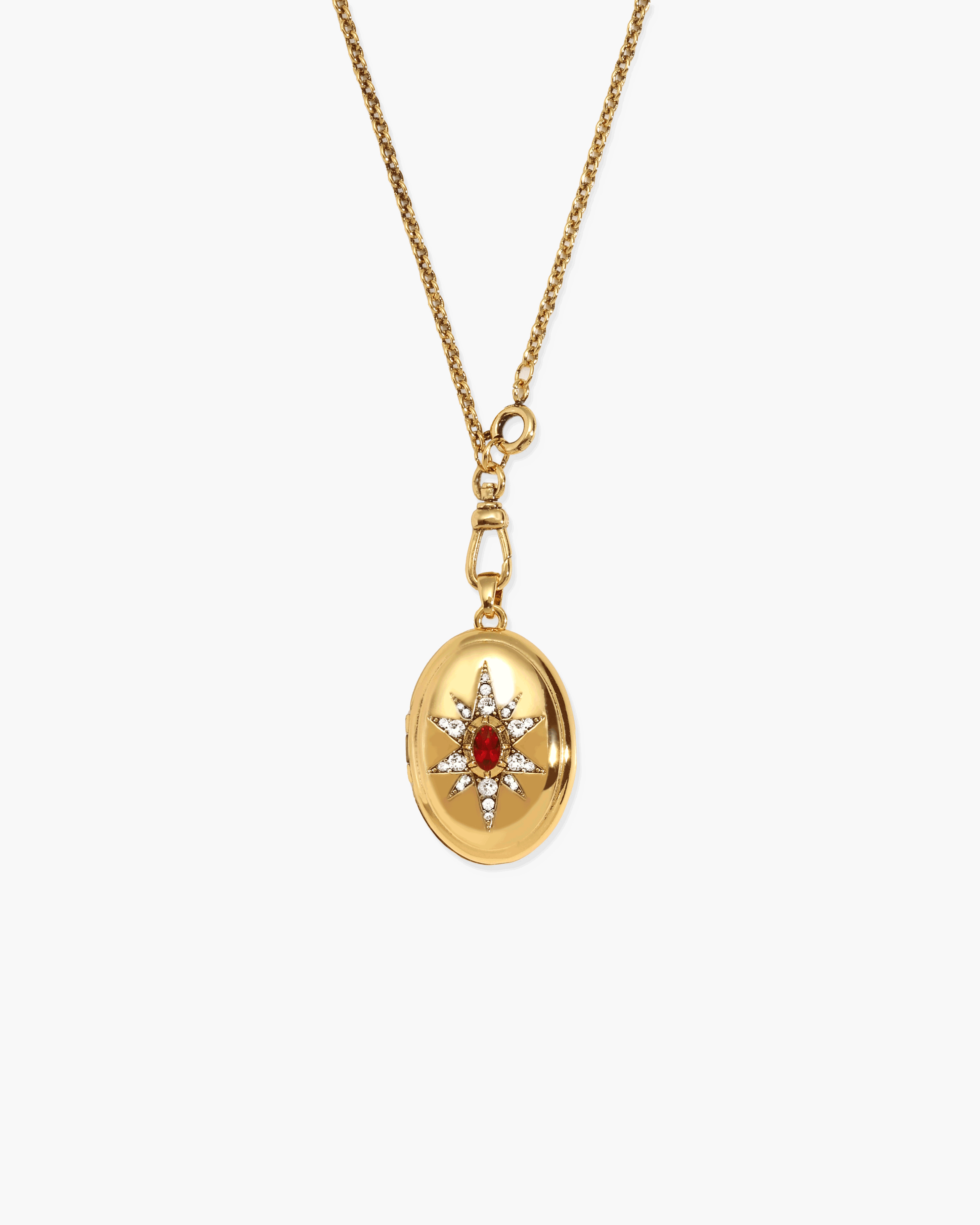 Clara Openable Locket Clasp Chain Necklace