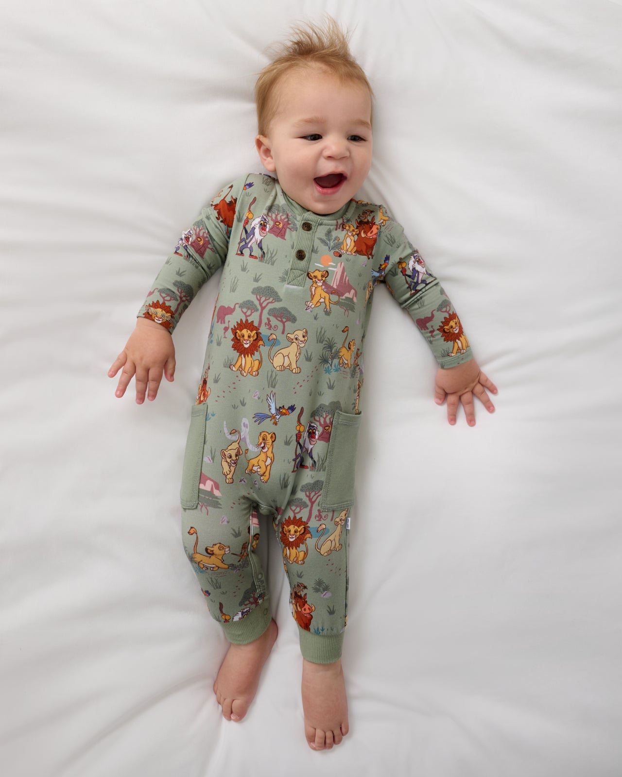 Disney Simba's Safari Henley Romper