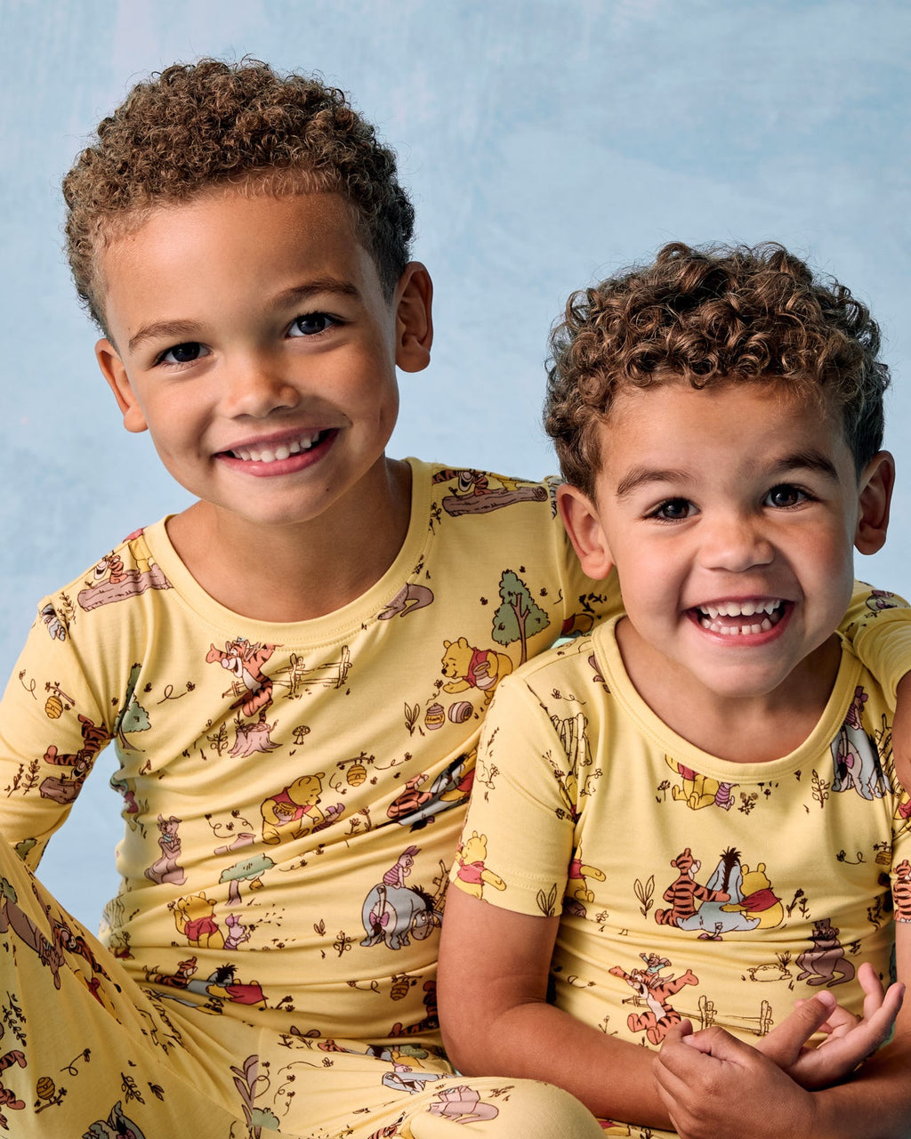 Disney Playtime With Pooh Two-Piece Short Sleeve & Shorts Pajama Set